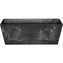 Ivyline - Trendline Pflanzkasten Ella Schwarz 17x17 Cm Frostsicher Blumenkasten Blumentopf