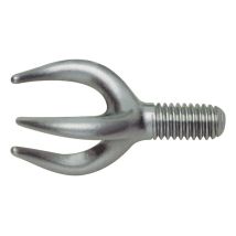 Dreizinken-Kralle 40mm 1/2"-WW-Gewinde – Ideal für Rohrreinigung – E+R
