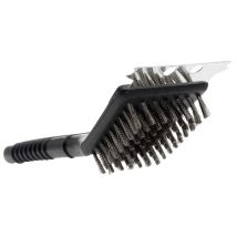 Spazzola Per Barbecue Con Raschietto, 21 Cm