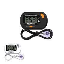 Thermomètre Lcd Numérique Pour Aquarium Marin Et Terrarium Avec Sonde De 1 M