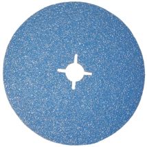 Discos abrasivos de fibra vulcanizada BF plana 178 Z-120 – Zirconio – Caja de 25 discos