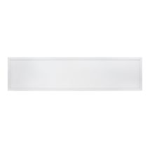 Pannello Led 40w 120x30cm Cornice Bianca Rettangolare Cct Temperatura Colore Regolabile M Ledme