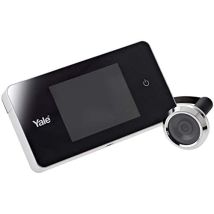 Yale - Standard Digitaler Türspion 500 - Live-ansicht - Hochwertige Kamera - Silber