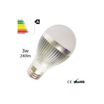 Lampadina LED E27 3W Bianco Neutro – 240lm – 220/240V – 30.000 ore di vita – Garanzia 2 anni