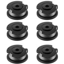 Ersatzspule Für Bosch Art 23 Sl/art 26 Sl/art 2300/art 23-28/art Easy (f016800569/f016800385) Für Bosch Rasenmäher Mit 1 Kappe (f016f04557), 6 Stück