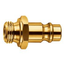 Stecknippel MS Stecker DN 7,2 AG G 1/8 Zoll – Messing – 10 Stück
