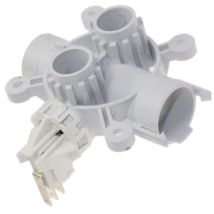 Druckschalter für Geschirrspüler LISTO – 32007541 – Kompatibel mit Waltham, Continental Edison, Valberg, Sharp, Sogelux, Selecline, Domeos, Cobal, 
