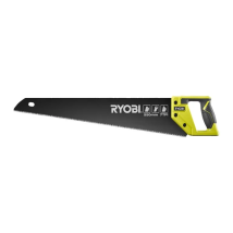 Ryobi – Sierra de mano RHCHS-550 – 550 mm – 7 TPI – Mango ergonómico – Corte de madera y plástico