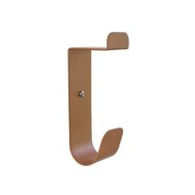 Gancio da bagno Basic in metallo ruggine – Altezza 13,3 cm, Profondità 4,7 cm, Larghezza 3,7 cm – Box & Beyond