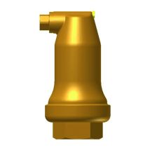 IMI Pneumatex Schnellentlüfter Zeparo ZUT 20 – Automatischer Entlüfter für Heizungsanlagen – 10 bar – 124 mm – 0,7 kg