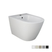 RAK Ceramics Wand-Bidet – Mattgrau – Porzellan – Befestigungsmaterial enthalten
