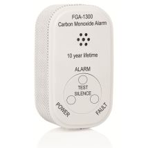 Co Kohlenmonoxidmelder Fga-13000 Gaswarngerät, Weiß, 10 Jahre Rauch- & Gasmelder - Smartwares