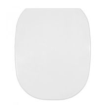 Abattant Wc Allia Naos – Résine Polyester – Fixations Verticales – Coloris Blanc – Entraxe 155cm – Espinosa