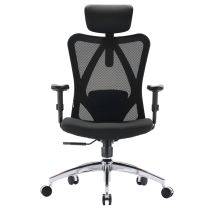 Bürostuhl / Drehstuhl M18-m148 Stoff / Netzstoff Schwarz Sihoo
