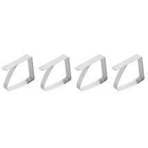 Supporti Con Clip Per Fissare La Tovaglia Al Piano Del Tavolo, Set Da 4 Pz. -hendi 444023