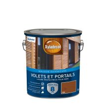 Xyladecor - Lasure Protectrice Pour Bois Extérieur - Volets Et Portails - Aspect Satin Teck 5 L