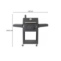 Holzkohlegrill Grill Gartenkamin Außenkamin Kohlegrill Ohne Abdeckhaube - Grandhall