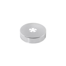 Stedo Design Schubrosette D=61, H=7,d= 1/2" Ms-verchr.