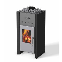 Troll 7,8 Kw Holz-saunaofen Holzbefeuerter Saunaofen Black Bimschv 2 - Fintec