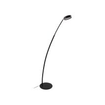 Stehlampe (bogenleuchte) "boga" Aus Metall Dimmbar Für Wohnzimmer & Esszimmer Von Lucande