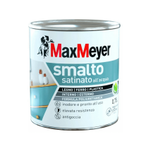 Esmalte al Agua Blanco Satinado 0,75L – Acabado brillante – Resistente a agentes atmosféricos – Ideal para interiores y exteriores