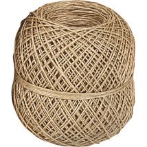 Cordoncino fibra naturale 200 m - 6 pz - 2 mm - Colore naturale - Ratioform