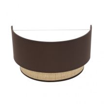 Aplique Kandy – Natural/Marrón – 17 x 30 x 15 cm – Portalámparas E27
