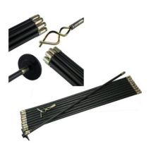 Drain Rod Set 12pc Drain Pipe Man Hole Un Blocker Cleaner & Bag Ds200