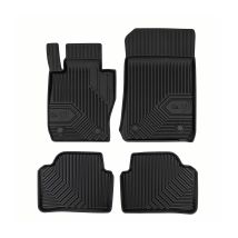 Tapis De Sol De Voiture Pour Bmw Série 3 E90 E91 2004-2012 Xdrive Tpe Noir 4pcs