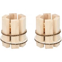 Allume-feu Non-branded Firestarter Wood Pack Bois 2 Pièces