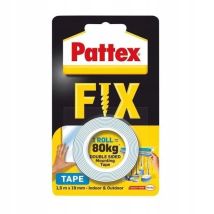 Cinta Adhesiva Pattex Fix Doble Cara 80 Kg 1,5 M X 19 Mm
