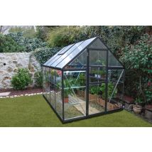 Canopia By Palram - Canopia Hybrid Serra Da Giardino In Policarbonato 247x185x208 Cm Grigio