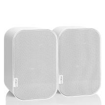 Uni30, Set Aus 2 Passiven Lautsprechern, 2-wege Hifi-lautsprecher, 20-60 Watt, Wandhalterung Mit Kugelgelenk, Geeignet Für Räume Bis Zu 40 M² Wie 