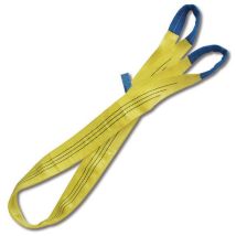 Cinta de poliéster amarilla 3t – 1 m de longitud – 3000 kg