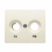 Abdeckung Für Tv / Fm-buchse Beige Bjc Iris 18330-a