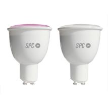 Smarte GU10 LED Glühbirne 4,5W RGB+W 380lm – 25000 Stunden Lebensdauer – Energieeffizienzklasse A+