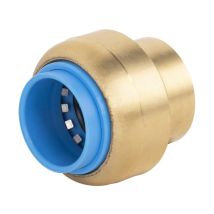 Diametro tappo 20mm in ottone – Raccordo PEX – 90°C – 0,041kg
