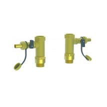 Flushing and Draining Unit DN 25 – 2 Counter-T Parts with Filling and Draining Valve – Tap Head
