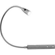 Berta 27745 Led-nachttischlampe Led Led Fest Eingebaut 1.5 W Warmweiß Silber - Heitronic