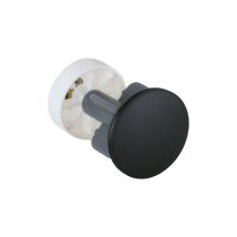 Cgs - Tapón De Recambio Universal Para Desagüe De Aguas Residuales Con Tapón Pop-up, Color Negro Mate T007l.43 Negro Mate