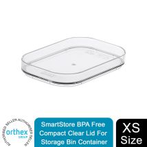 Smartstore - Orthex Bpa Free Compact Clear Lid For Storage Bin Container, Size Xs