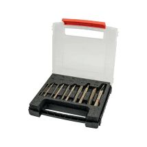 Schroder – Schraubenausdreher-Satz 10tlg. M3–M18 – Hochwertige Korrosionsbeständigkeit – Lieferung in stabiler Kunststoffbox