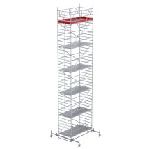 Euroline Gerüst 9514 Mit Sicherheitsaufbau 1,50x2,85m Fahrbalken Verschiebbar 12,50m Ah