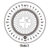 Schweitzer - Messskala Tech-line Skala-d.25/2,5mm Duo-skala 3 Schweizer
