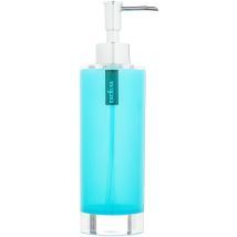 Excelsa - Linea Bagno Dispenser Sapone, Azzurro, 6.5 X 6.5 X 22 Cm
