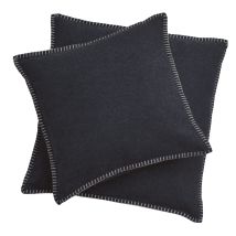 David Fussenegger 87689855 Sylt Uni - Federa Con Cucitura Decorativa, 50 X 50 Cm