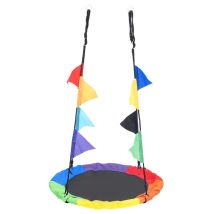 Prolenta Premium - Columpio Arcoíris Con Banderines 100 Cm 020005069