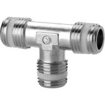 Raccord fileté en T – Laiton – Filetage plomberie, Forme du raccord, Configuration raccord, Largeur, Longueur