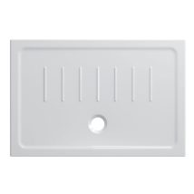 Ceramica Globo - Piatto Doccia 80x120 H.4 5 In Ceramica Bianco Lucido Docciaviva