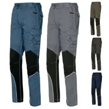 Pantaloni Da Lavoro Issa Line Stretch Extreme Fango L